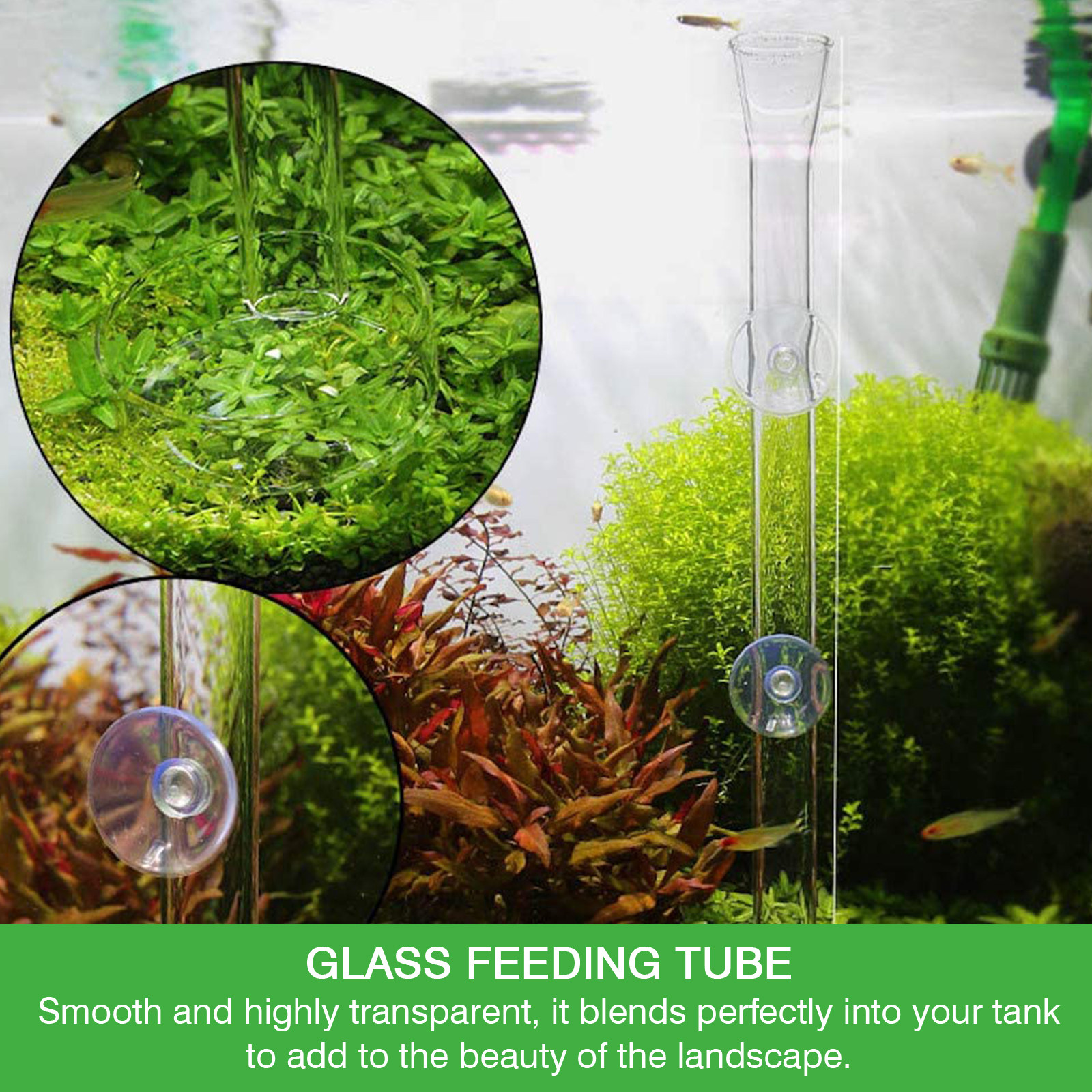 Marine Aquarium Youtube - Acrylic Transparent Shrimp Feeding Tube Coral