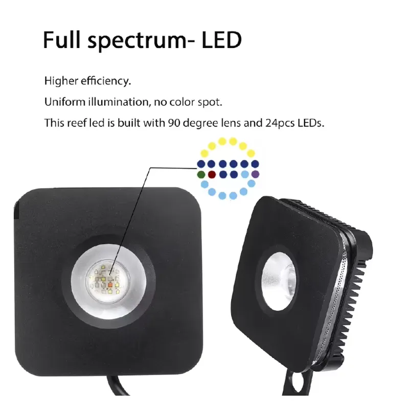 30W LED Aquarium Light for Sal – Marine Aquarium Hours recenzja i cena