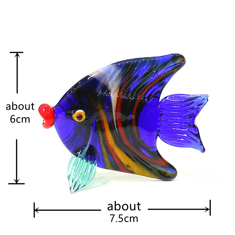 Murano Glass Sea Fish Mini Fig – Marine Aquarium Home recenzja i cena