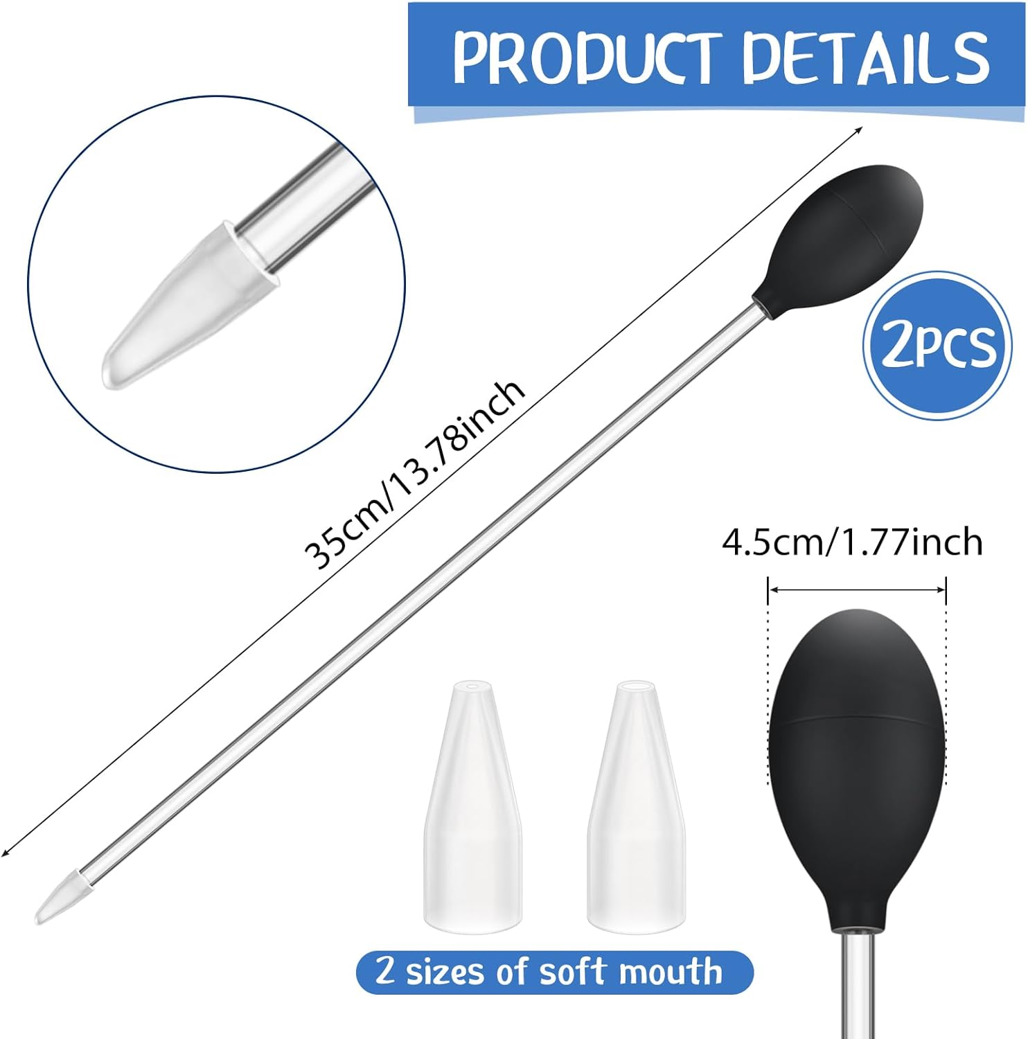 2 Sets Long Pipette for Fish T – Marine Aquarium Youtube recenzja i cena