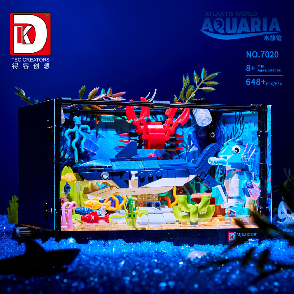 648PCS Shark Ecosystem Tank Bu – Aquarium Marine World recenzja i cena