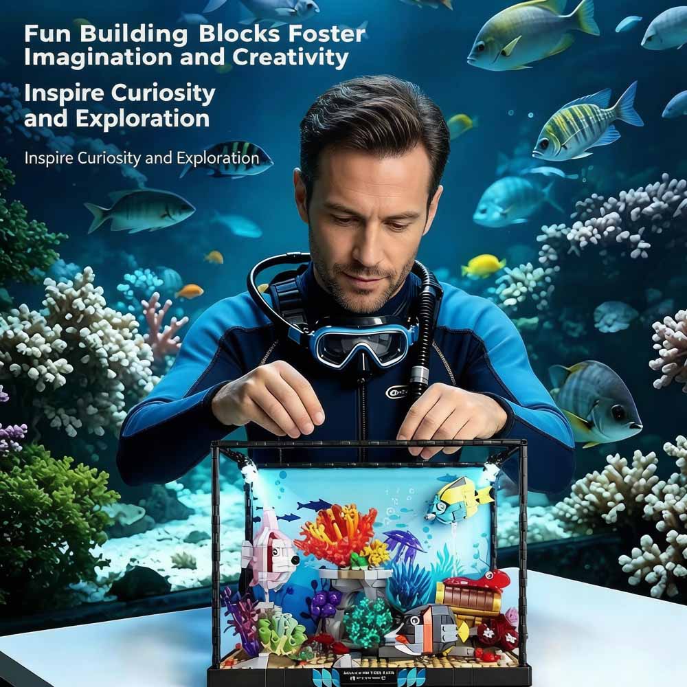 Ocean World Fish Tank Marine L – Aquarium Marine World recenzja i cena
