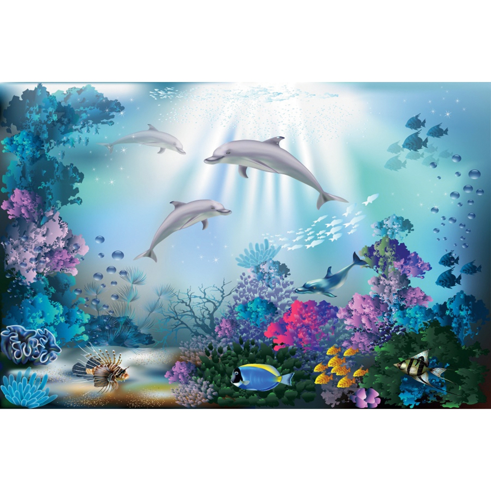 Underwater World Backdrop Unde – Aquarium Marine World recenzja i cena