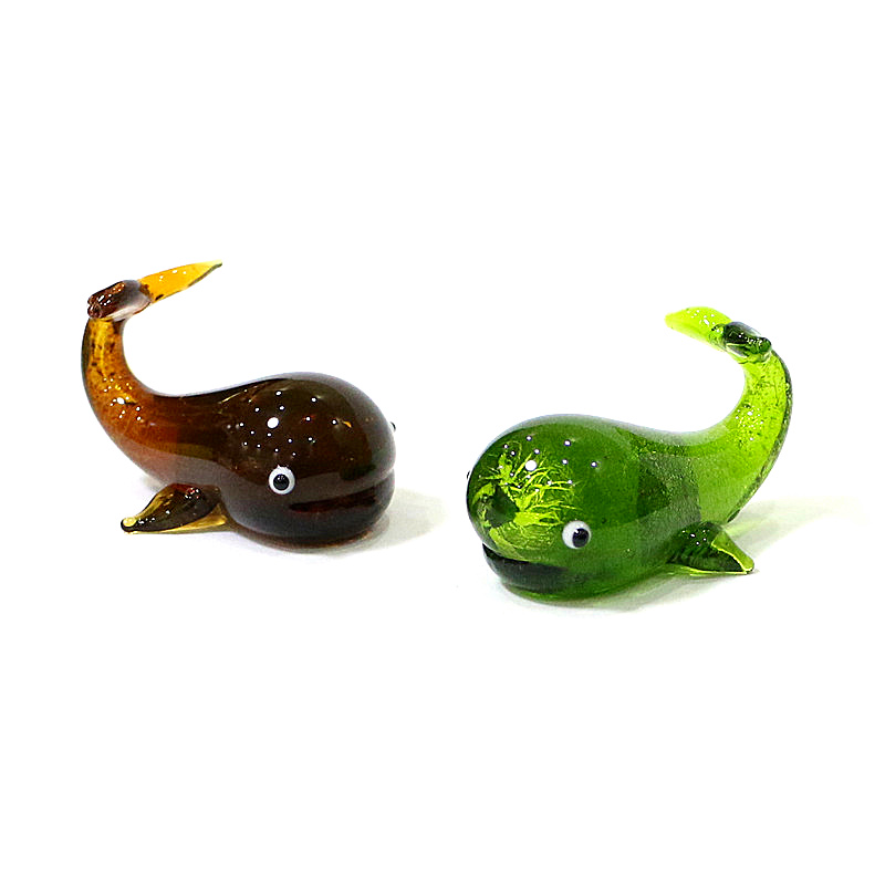 Murano Glass Whale Miniature F – Marine Aquarium Home recenzja i cena