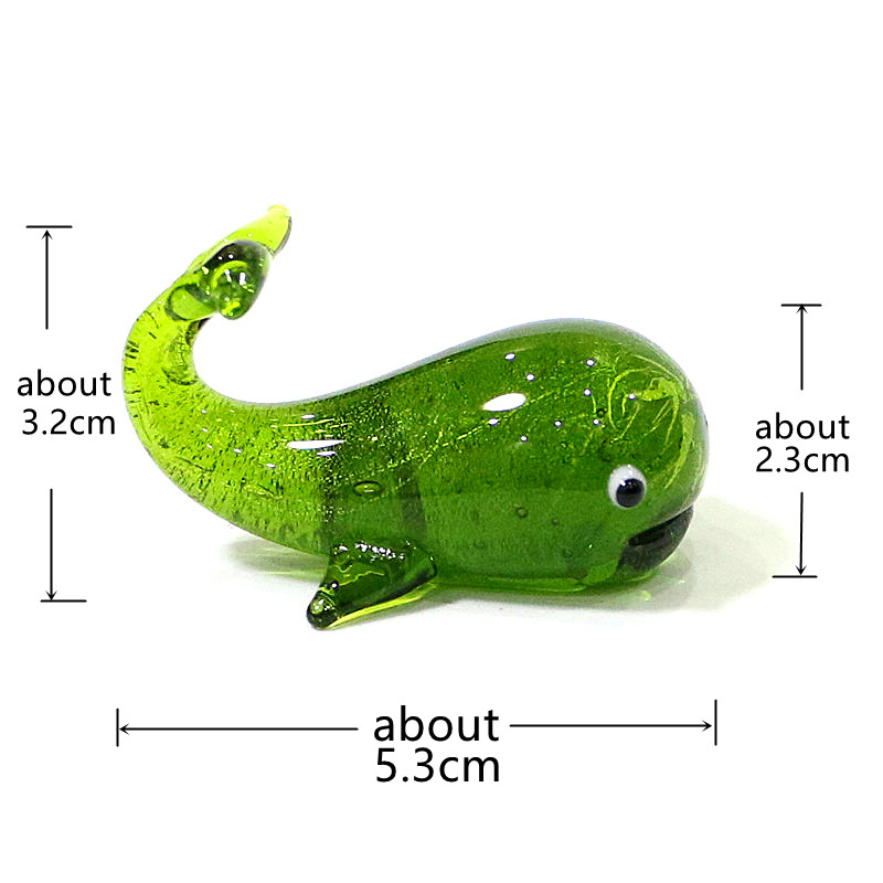 Murano Glass Whale Miniature F – Marine Aquarium Home recenzja i cena