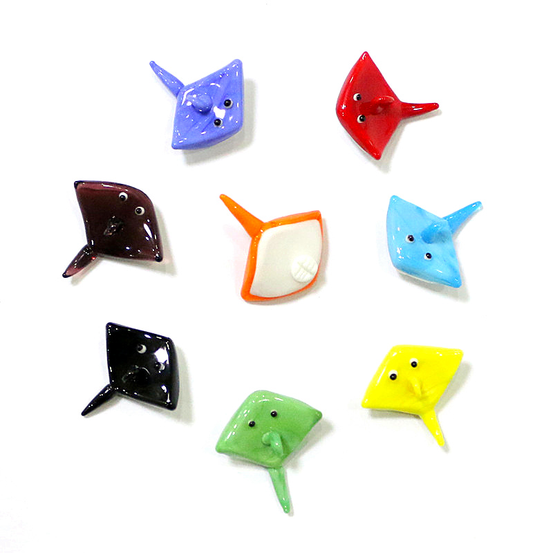 2pcs Mini Glass Manta Ray Pend – Marine Aquarium Japan recenzja i cena