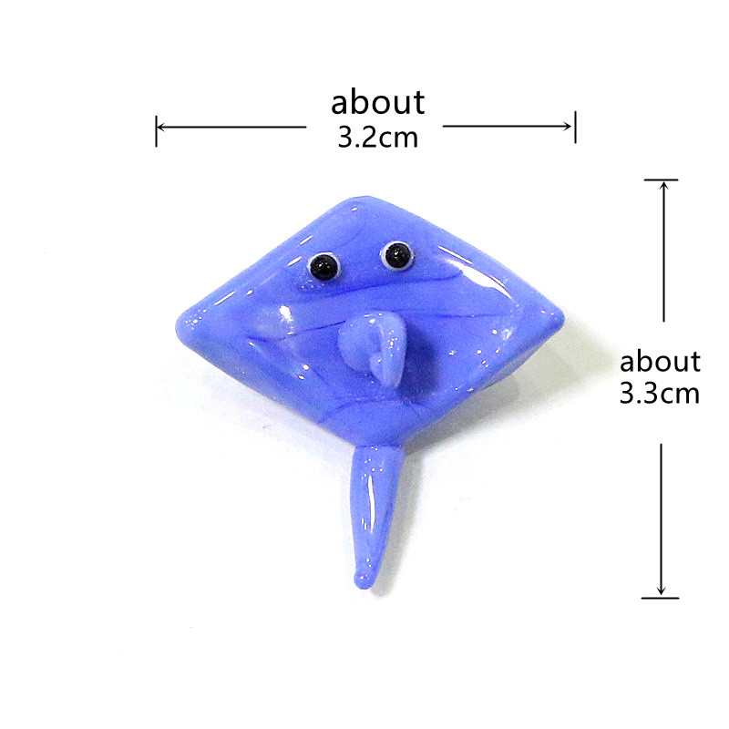 2pcs Mini Glass Manta Ray Pend – Marine Aquarium Japan recenzja i cena