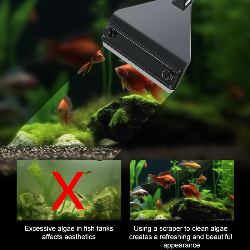 Aquarium Algae Remover Aluminu – Marine Aquarium Glass Cleaner recenzja i cena