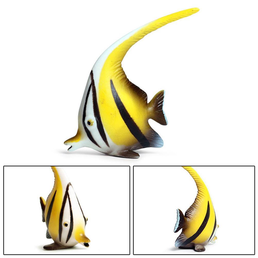Lifelike Angelfish Plastic Aqu – Marine Aquarium Home recenzja i cena