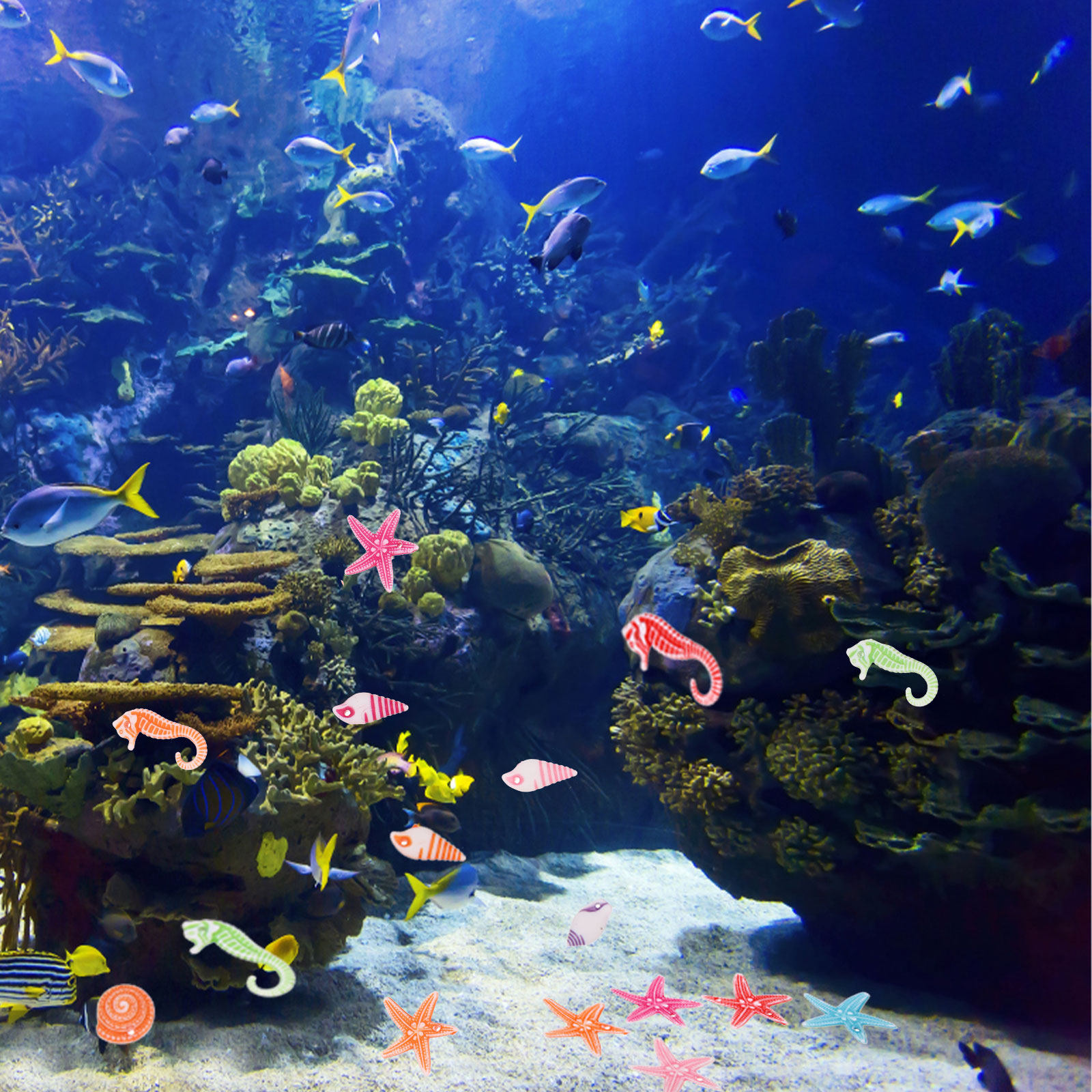 60Pcs Mini Sea Animal Resin Or – Marine Aquarium Home recenzja i cena