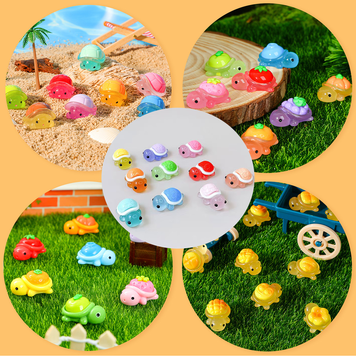 50/30PCS Cute Mini Ocean Resin – Marine Aquarium Home recenzja i cena