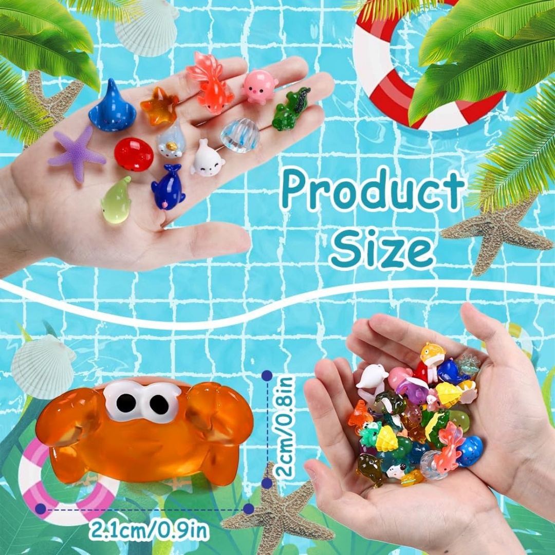Mini Ocean Animals Resin Figur – Aquarium Marine World recenzja i cena