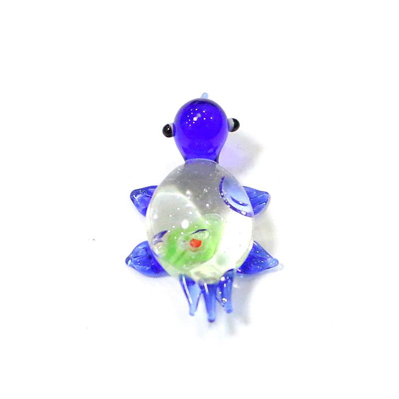 1pc Mini Glass Turtle Figurine – Marine Aquarium Japan recenzja i cena