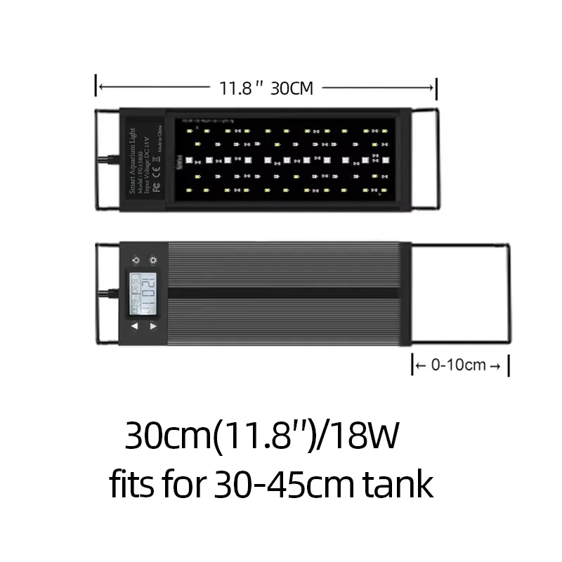 30cm 12inch Aquarium LED WRGB  – Marine Aquarium Hours recenzja i cena