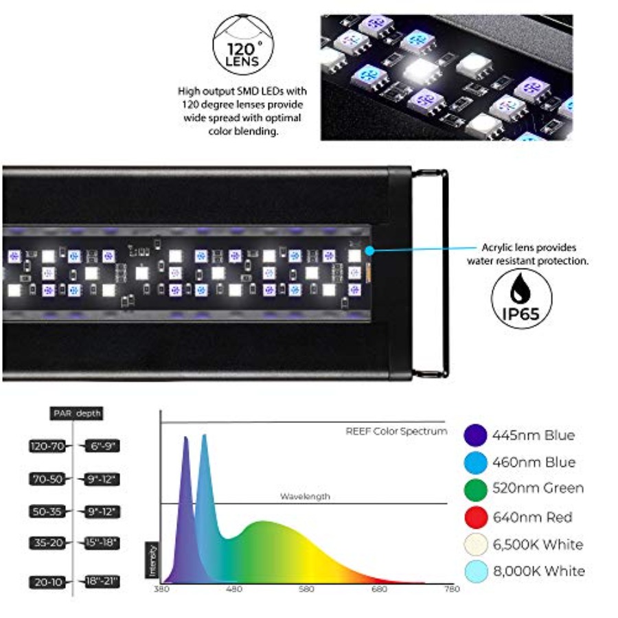 USA 48 - 60 Inch Orbit Marine  – Marine Aquarium Hours recenzja i cena