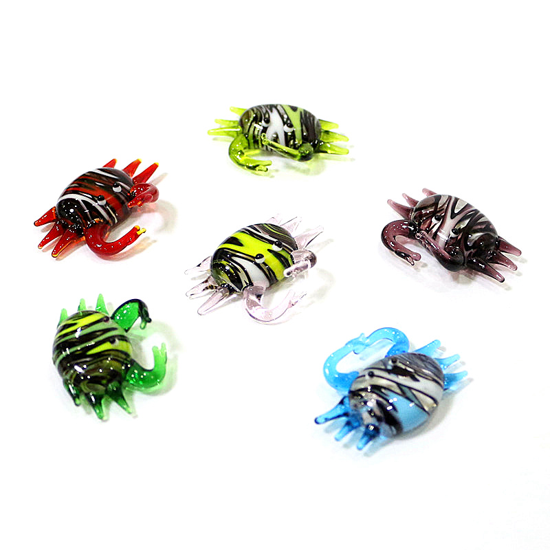 Handmade Cute Mini Glass Crab  – Marine Aquarium Japan recenzja i cena