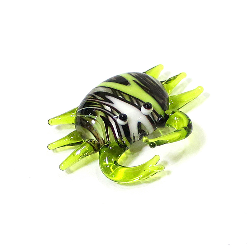 Handmade Cute Mini Glass Crab  – Marine Aquarium Japan recenzja i cena