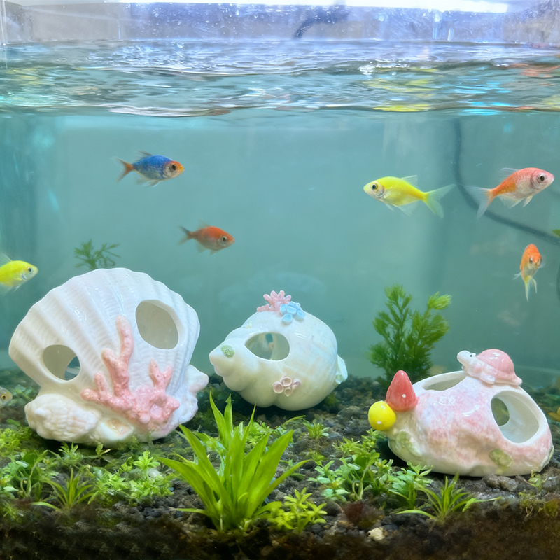 Ceramic marine ornaments, liqu – Marine Aquarium Home recenzja i cena