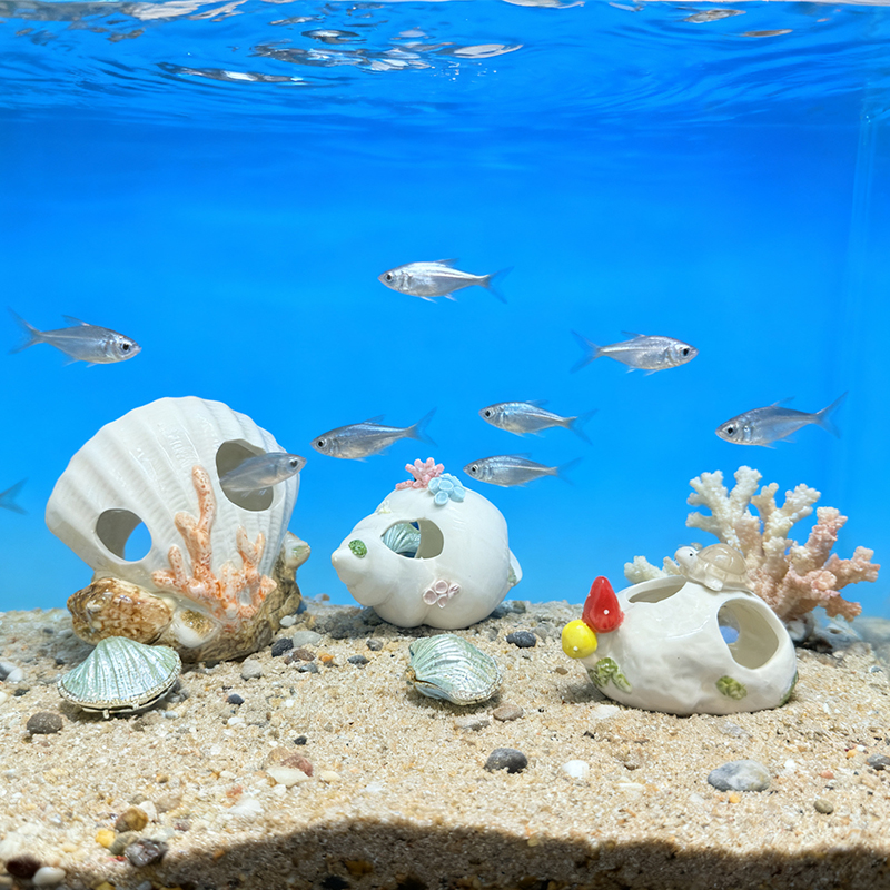 Ceramic marine ornaments, liqu – Marine Aquarium Home recenzja i cena